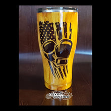 Load image into Gallery viewer, Boxing Gloves Flag Tumbler